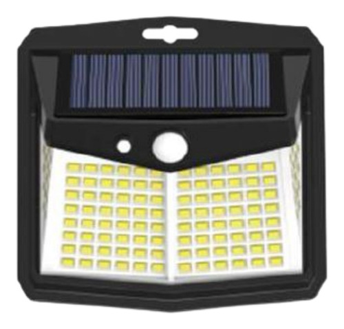 Reflector Solar 128 Leds Con Sensor De Movimiento Exterior