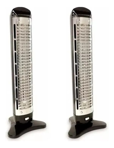 Estufa De Cuarzo Dos Velas 600/1200 W Calefaccion Combo X 2