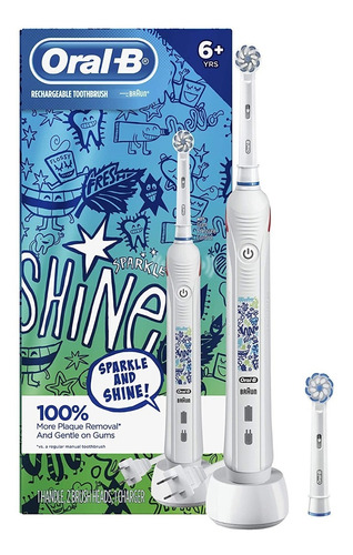 Cepillo Eléctrico Oral-b Eléctrico Para Niños 6+ Con