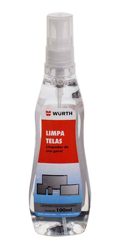 Limpa Telas 100ml Pc Celular Notebook  Wurth 0890150201