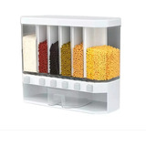 Dispensador Pared Mesa 6 Espacios Alimentos Dispenser Max