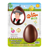 Set 2 Moldes Placa Huevo La Granja De Zenón Pascuas - Cc