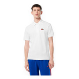 Playera Polo Lacoste X Netflix Algodón Orgánico Hombre