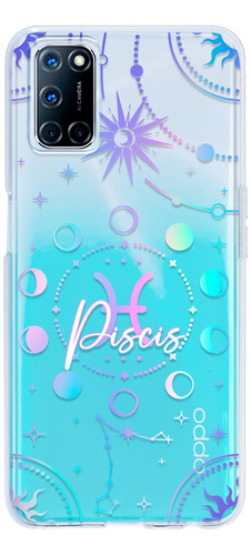 Funda Para Oppo Uso Rudo Para Mujer Signo Zodiaco Piscis