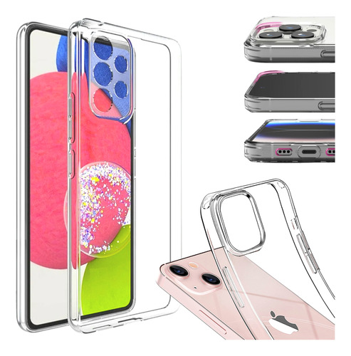 Case Forro Transparente Para Xiaomi Redmi Note 13 Pro 5g