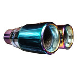 Colilla Escape Rda Dual Tornasol Punta Acero Terminal Inox.