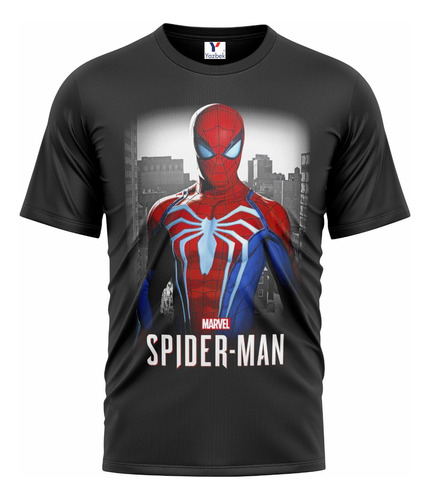 Playera Estilo Spider Man,  100% Algodón 09