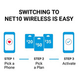 Net10 Samsung Galaxy A01 4g Lte Smartphone De Prepago - -cdm
