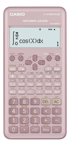 Calculadora Casio Fx-570es Plus Original 2da Edición Rosado