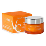 Flamenco Crema Con Vitamina C Iluminadora Antiarrugas 50g Tipo De Piel Normal