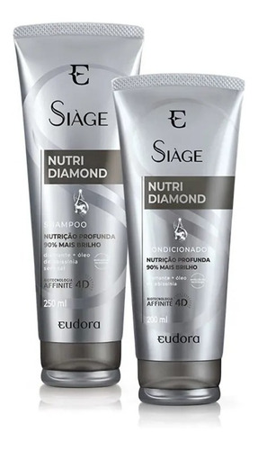 Kit Siàge Nutri Diamond Shampoo + Condicionador