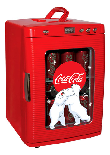 Refrigerador Para 28 Latas, Koolatron, Rojo Envío Gratis