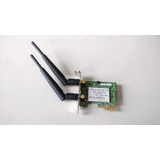 Placa Wifi Pci-e 1x Hp Wn7600r-mv 300mbps, 2.40ghz 2 Antenas