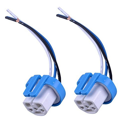 X2 Conector 9007/hb5-9004/hb1 Ceramico  Adaptador Enchufe