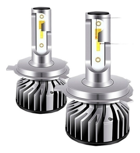 Kit De Faros Led De Tres Colores N2 H4 9004 9007 9008 / H13