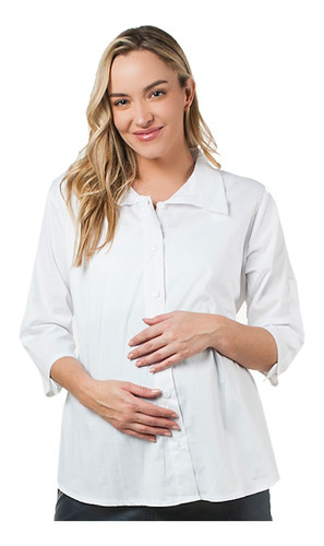 Blusa Camisera De Maternidad Y Embarazo Juvenil Lisa - 5017