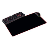 Mousepad Gamer Grande Speed 80x40cm Preto Antiderrapante