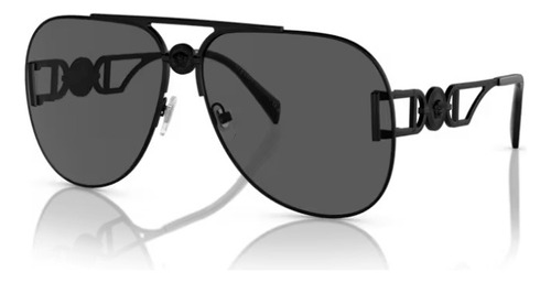 Lentes Versace Ve2255 126187 Matte Black / Dark Grey  