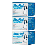 Pack X3 Ultraflex Magnesio Colageno Hidrolizado 15sob X 14gr