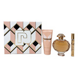 Paco Rabanne Olympea Set De 3 Pz Con Miniatura Para Mujer