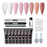 Esmalte - Vishine Poly Nail Gel Extension Kit - Acrylic Nail