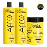 Kit Progressiva Afro 1l + Botox Afro 1kg Rofer