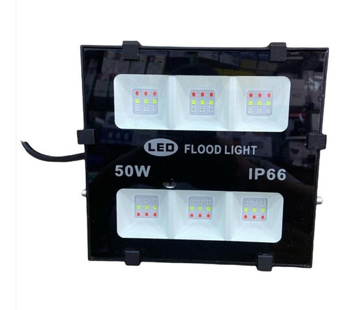 10 Pecas Refletor Holofote Led Rgb 50w  Colorido Bivolt