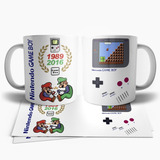 Game Boy Retro Mario Luigi Bros Taza Tu Propio Estilo