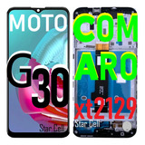 Tela Frontal Original (com Aro) G30 (xt2129)+película3d+capa