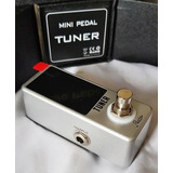 Pedal Afinador Com Visor Colorido Tuner Guitarra Baixo Viola