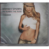 Britney Spears - Me Against The Music - Cd Single Sellado