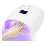 Lámpara De Uñas Led Uv De 66 W, Luz Uv Inalámbrica Recarg