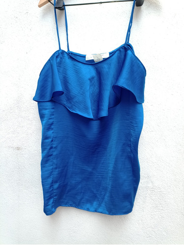 Blusa De Fiesta Importada Forgiveness Mujer Azul 