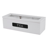 Caja De Almacenamiento Para Bolsitas De Té Bamboo System, 3