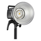 Flash De Estudio Godox Ms200v Con Luz De Modelado Led 