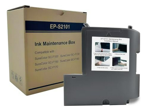Caja De Mantenimiento Compatible Con Epson Surecolor Sc-f170