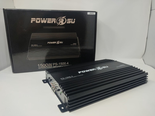 Amplificador Power Su Full Rango 4 Canales 1500.4