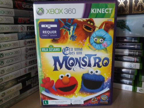 Jogo Para Kinect Era Uma Vez Um Monstro Xbox 360 Original 