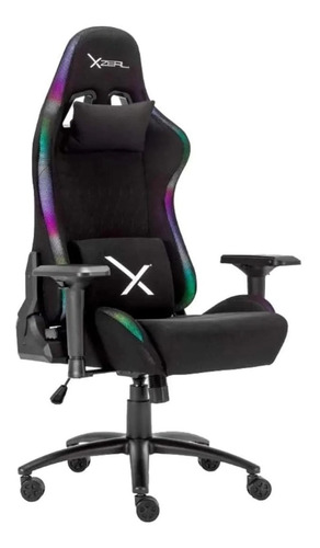 Silla Gamer Xzeal Neg Rgb Acero Alto Desempeño