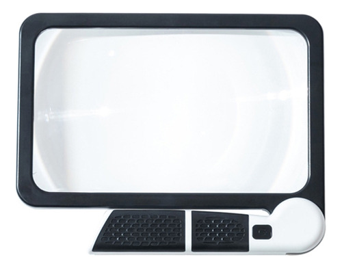 Lupa Plegable De Cristal Para Lectura Con 48 Luces Led Comp