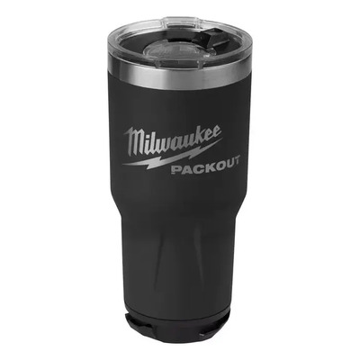 Termo De 880ml (30oz) Negro Packout Milwaukee 48-22-8393b | Envío gratis