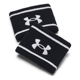 Paquete 2 Muñequeras Unisex Stripe Negro Under Armour