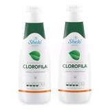 2 Clorofila Líquida Concentrada 500 Ml. Sheló Nabel Limpia. 