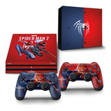 Skin Spider-man 2 Adesivo Playstation 4 Pro Ps4 Pro