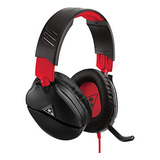 Audifonos Alambricos Turtle Beach Recon 70 Negro, Rojo