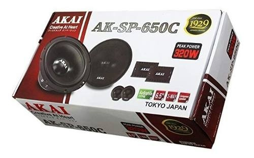 Parlantes Componentes Akai Ak-sp650c 340w 16cms