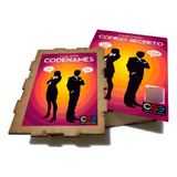 Codenames- Codigo Secreto - Juego Artesanal Plastificado