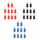 30 Unids/pack 4mm Banana Altavoz Terminal Jack Conector