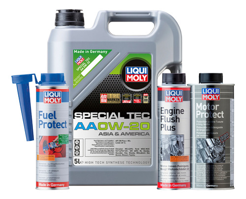 Kit Liqui Moly 0w20 Fuel Protect Motor Protect + Obsequio!