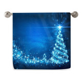 Vunko Christmas Magic Tree Azul Cocina Microfibra Cabello Ma